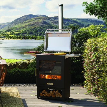 Dragonfly Hestia Heat & Cook 50 Outdoor Wood Burning Stove & Grill
