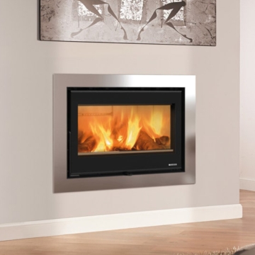 La Nordica Inserto 80 Wide 2.0 Wood Burning Built In Fireplace