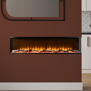 FLARE Invision 1250-3SL Built-In Electric Fire