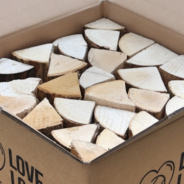 Box of British Kiln-Dried Logs