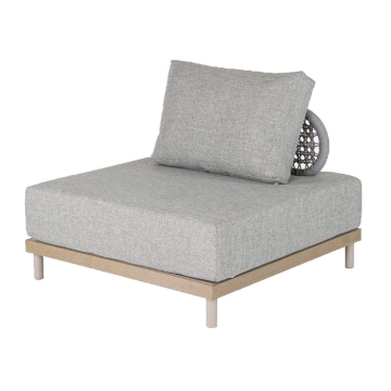 Kettler Mali Low Lounge Single Lounge with Cushions