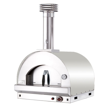Fontana Margherita Stainless Steel Build In Gas-Fired Pizza Oven