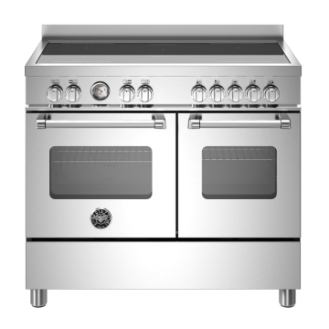 Bertazzoni 100cm Master Series Induction Top Electric Double Oven, Stainless Steel