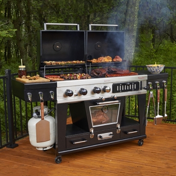 Pit Boss Memphis Ultimate Gas, Charcoal & Electric Combo Grill