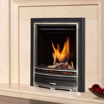 The Collection by Michael Miller Passion HE Balanced Flue Gas Fire, Arcadia Fascia