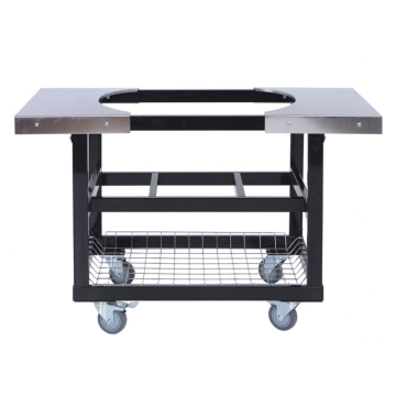 Primo Metal Cart with Stainless Steel Top - Oval LG 300 & XL 400