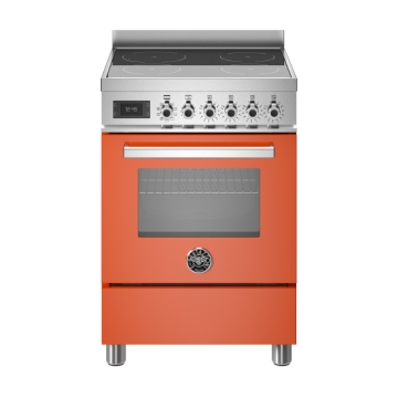Bertazzoni 60cm Professional Series Induction Top Electric Oven, Arancio Orange