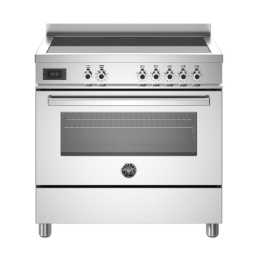 Bertazzoni 90cm Professional Series Induction Top Electric Oven, Stainless Steel