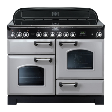 Rangemaster Classic Deluxe 110cm Induction Electric Range Cooker, Royal Pearl