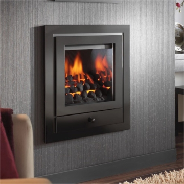 Crystal Fires Gem Royale 4 Sided Hole in the Wall Gas Fire