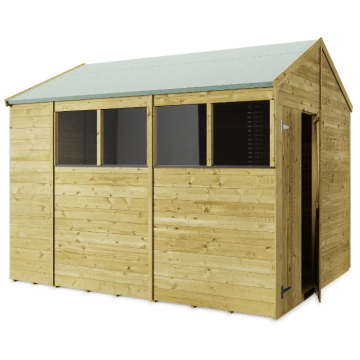 Store More Tongue and Groove Apex Shed - 10x8ft