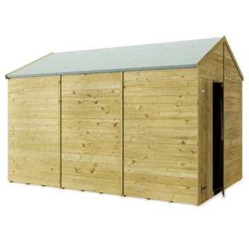 Store More Tongue and Groove Apex Shed - 12x8ft