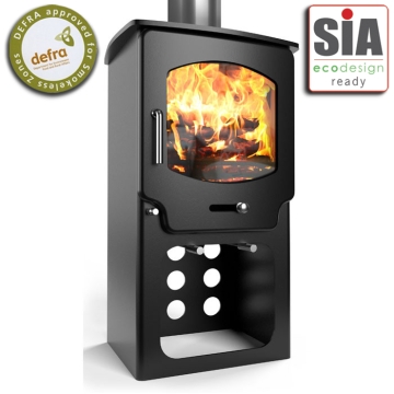 Saltfire ST-X4 Tall Eco Design Ready Wood Burning & Multi-Fuel Stove