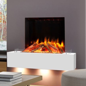 Celsi Ultiflame VR Firebeam 600 Electric Fireplace Suite