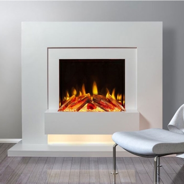 Celsi Ultiflame VR Luminaire 600 Electric Fireplace Suite