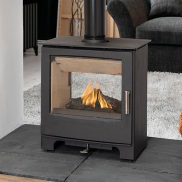 Woodland Double Sided Log Burner