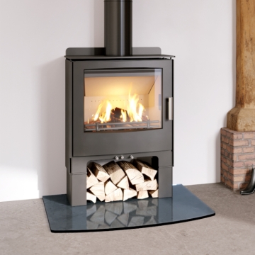 Mendip Woodland Convector Plus Logstore Multi-Fuel / Woodburning Stove Mendip Woodland Convector Plus Logstore Multi-Fuel / Woodburning Stove