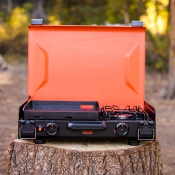 Blackstone OTG 14&rdquo; Camping Griddle with Side Burner