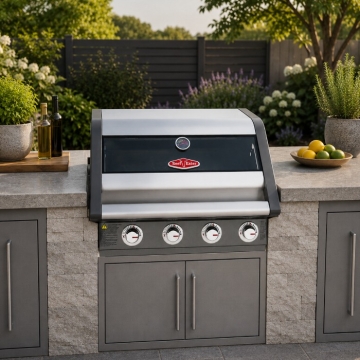 Beefeater 1600S Series 4 Burner Built-In BBQ, Anthracite