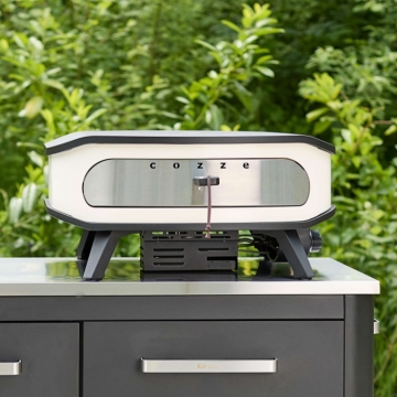 Cozze 17" Gas Pizza Oven with Rotating Stone