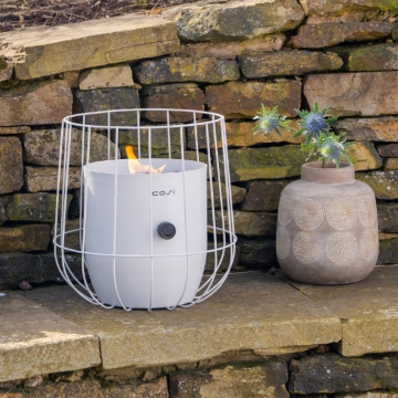 Cosiscoop Basket Gas Lantern, White