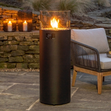 Cosiscoop Pillar Gas Lantern, Black