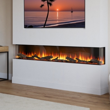 Focal Point Eccentra 2000 Electric Wall Inset Fire