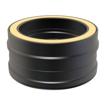 100mm Length - 6" Twinwall Flue (150mm)
