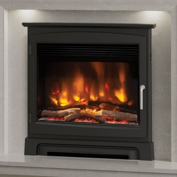 Elgin & Hall Pryzm Chollerton 22" Cast Iron Stove Front Electric Fire