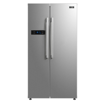 Stoves ST SXS909 90cm Fridge Freezer, Stainless Steel
