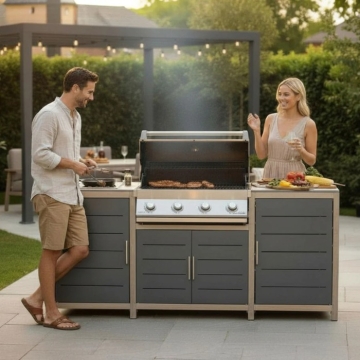 Grillstream Sanctuary Birch 4 Burner Outdoor Kitchen