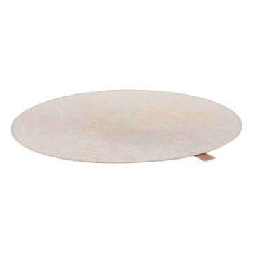 4 Seasons Outdoor Rug, 200cm Round Latte