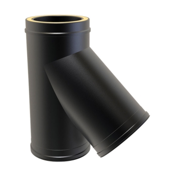 135 Degree Tee & Cap - 8" Twinwall Flue (200mm)
