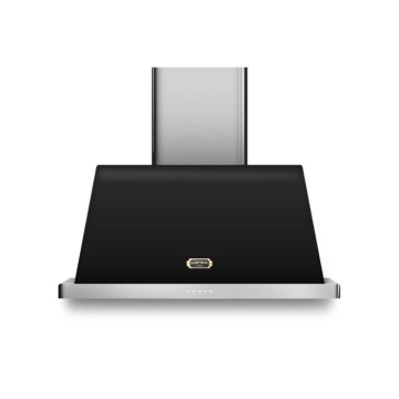 Lofra Dolcevita 60cm Chimney Cooker Hood, Black