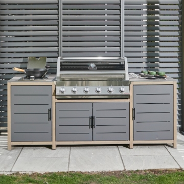 Grillstream Sanctuary Birch 6 Burner Outdoor Kitchen