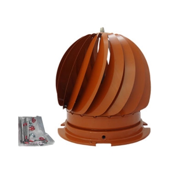 MI Rota-Top 200 Revolving Chimney Cowl - Terracotta