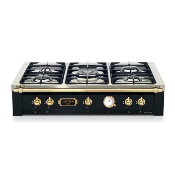 Lofra Dolcevita 90cm Gas Range Top, Black