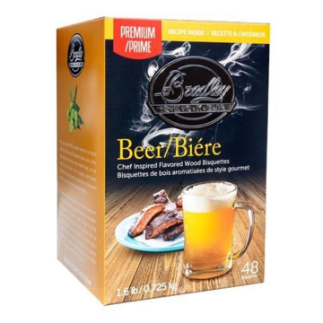 Bradley Smoker Beer Flavoured Bisquettes, 48 Pack