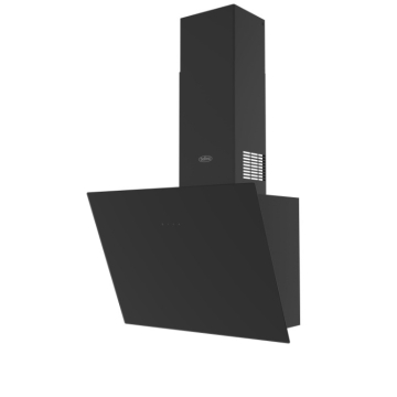 Belling 60cm Angled Black Glass Hood