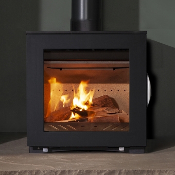 Arada M Series 5 Wood Burning Stove, Steel Door