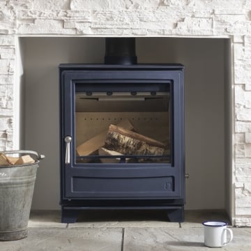 Arada Ecoburn 5 Widescreen (S3) Wood Burning Stove, Atlantic