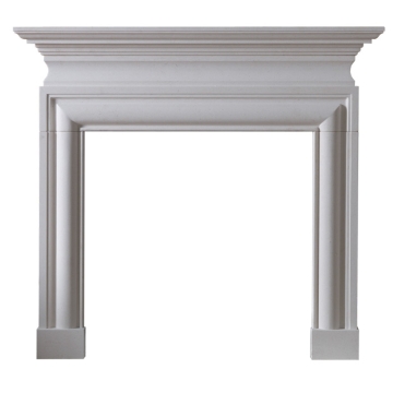 Baltersley Agean Limestone Fireplace