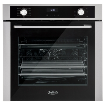 Belling BEL BI603MFC STA Stainless Steel Built-In Electric Oven Belling BEL BI603MFC STA Stainless Steel Built-In Electric Oven