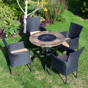 Europa Leisure Bayfield Firepit Set Europa Leisure Bayfield Firepit Set