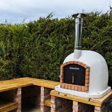 XclusiveDecor Bellissimo Wood Fired Pizza Oven
