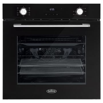 Belling BEL BI603MFC BLK Black Built-In Electric Oven Belling BEL BI603MFC BLK Black Built-In Electric Oven