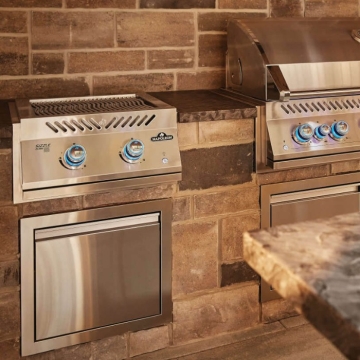 Napoleon Built In 18" Dual Infrared Burner