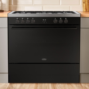 Belling Vision 90cm Single Cavity Dual Fuel Cooker