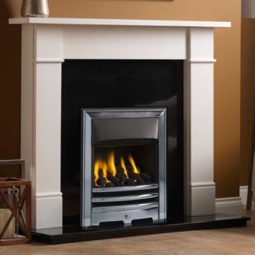 Gallery Brompton 51" Agean Limestone Fireplace
