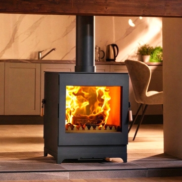 Burley Dale 9808D Double Sided Wood Burning Stove